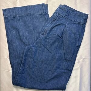 GAP Women's Blue Flare & Wide Leg Jeans